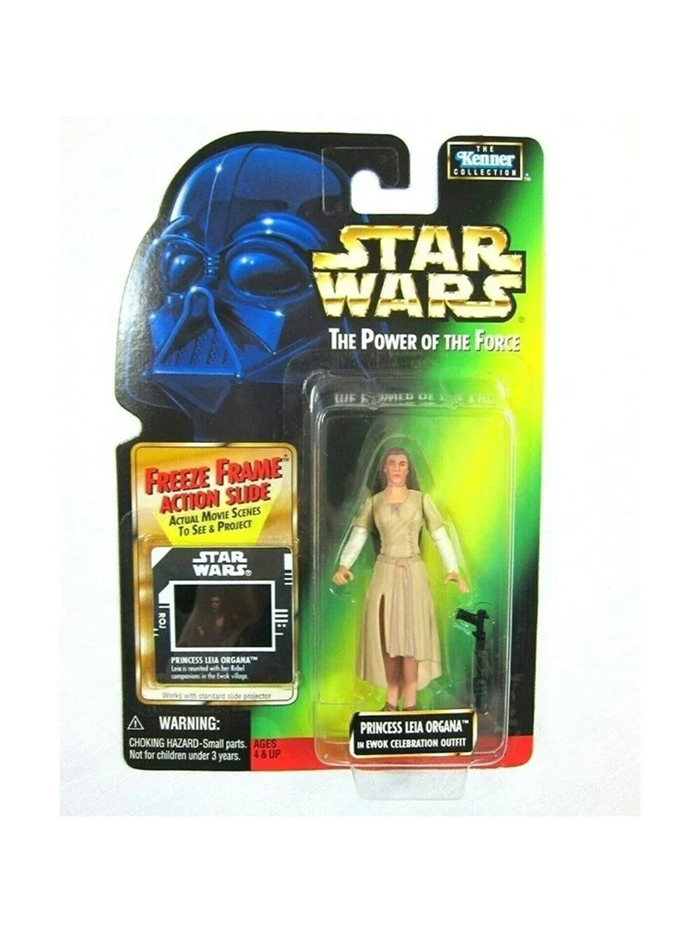 Star Wars Power of Force Luke Skywalker X-Wing, Leia Ewok, Emperors Royal Guard